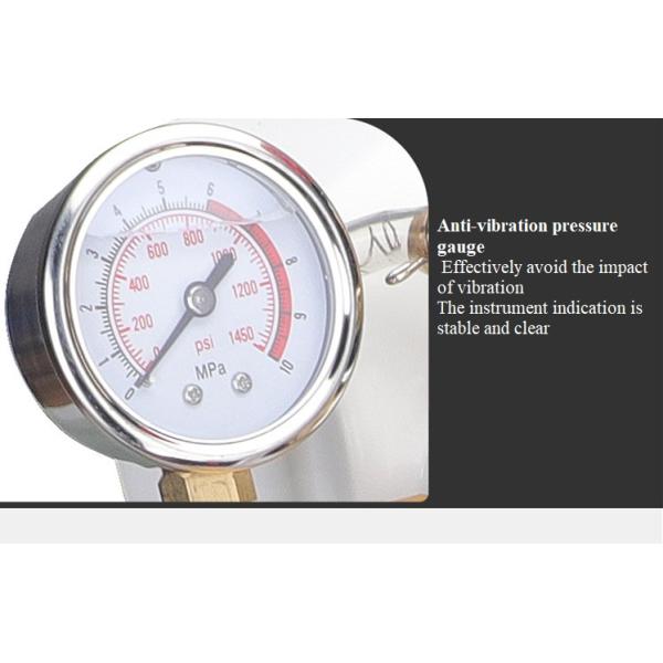 6L/Min 60Bar Electric Test Pumps High Pressure Blue