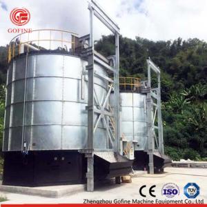 Poultry Manure Organic Fertilizer Compost Tank Customized Color Easy Operation