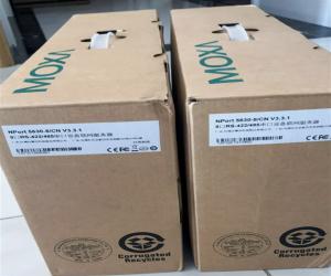 One New Moxa NPORT5630-8 8-port 422/485 Rack Serial Device Server