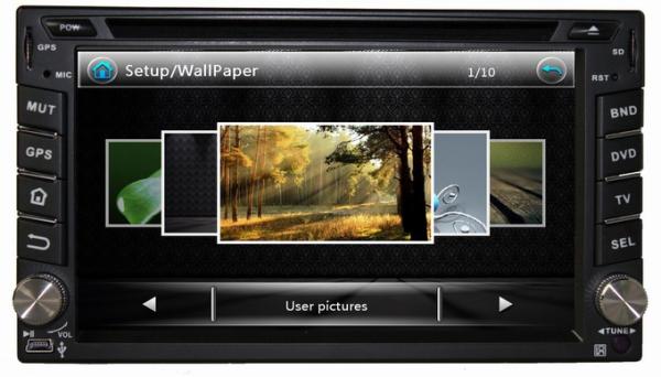 Quality Ouchuangbo Touch Screen GPS Navigation for Universal Car DVD Video System RDS Bluetooth OCB-6205A for sale