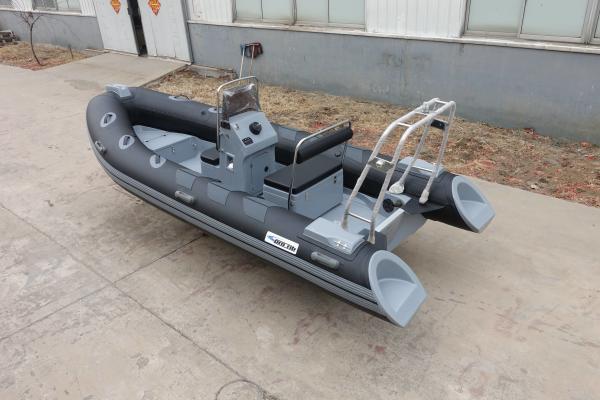 Quality 2022  inflatable rigid hull boats 480cm length  simple version with cheap price rib480A for sale
