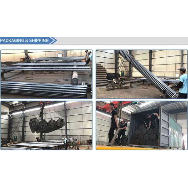 API5L Seamless Black Carbon Steel Pipe Plain Ends SSAW OCTG Tube