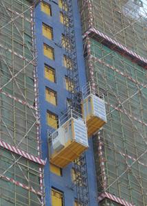 VFD Drive Rack & Pinion Type 0-60M/Min Construction Material Hoist