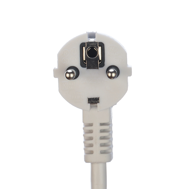 1m 2m 3m European Plug Adapter With 4 Outlet Power Strips H05VV-F 3x1.5mm2 Power Cable Eu Plug 16A for Electrical Plug