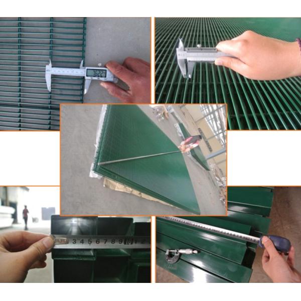 4.0mm 358 Anti-Climb Fence Hot Dip Galvanized Fence for Garden Protection