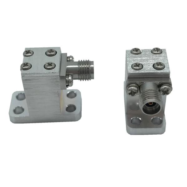 Quality Customizable Rf Connector Waveguide To Coax Transition  9.84-15ghz for sale