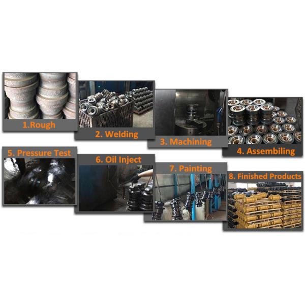 Single Flange Bulldozer Undercarriage Parts Track Roller Forging Technique