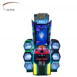 China Customized Shooter Arcade Machine 400 Watt With English Chinese Language wholesale