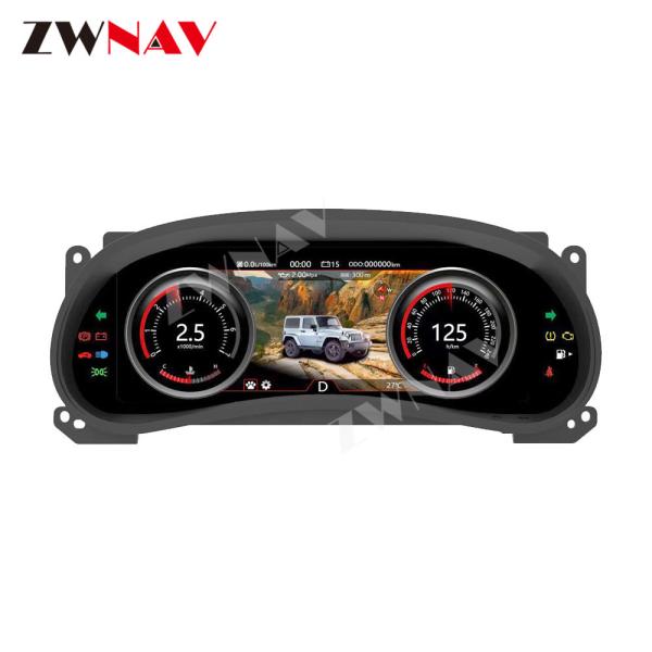 Quality Jeep Wrangler 2010-2017 Car Digital Cluster Screen 2010-2018 LCD Dashboard Speedmeter for sale