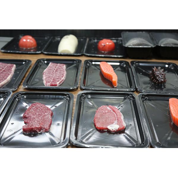 Waterproof Vacuum Skin Packaging Machine Stretch Film Equipment For Seafood