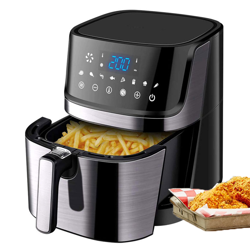 1800W 12L Digital Air Fryer Oven Oilless Cooker Multi function Toaster With 12 Cooking Recipes