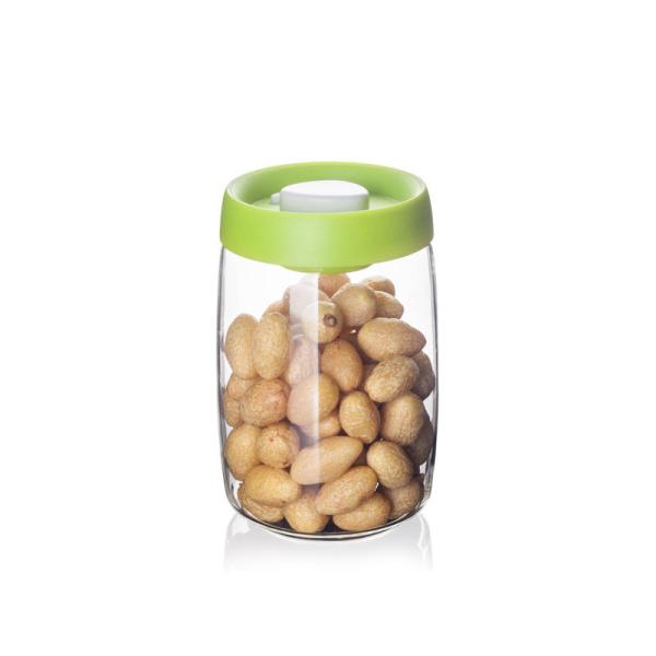 Watertight Compressed Air Glass Storage Jars Manually Pressed