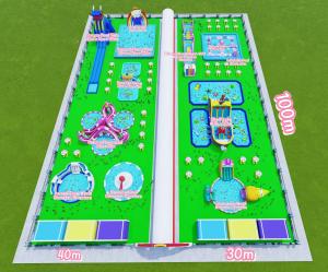 China Customizable INFLATABLE WATER PARK for Your Water Park Business wholesale