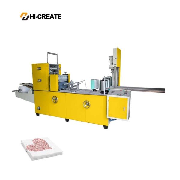 Quality Embossed napkin making machine, toilet paper processing machinery for sale
