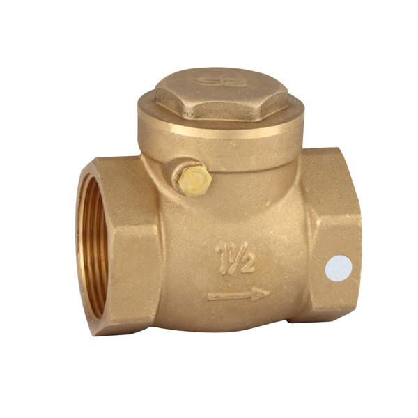 Quality 2 Inch Brass Non Return Valve Swing Check Valve Sping Check Valve for sale
