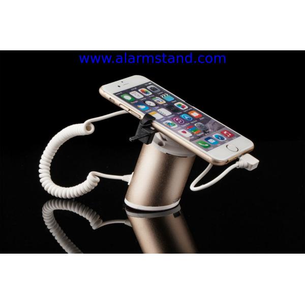 COMER security handphone stand with alarm for mobile phone accessories stores