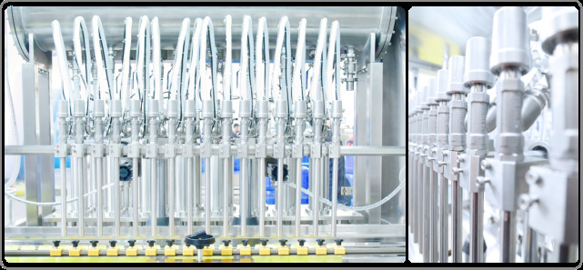 Paste High Viscosity Piston Filler Machine Water Emulsion Viscous Liquid Filling Machine