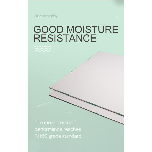 Outdoor PVC Gypsum Ceiling , Waterproof PVC Laminated False Ceiling