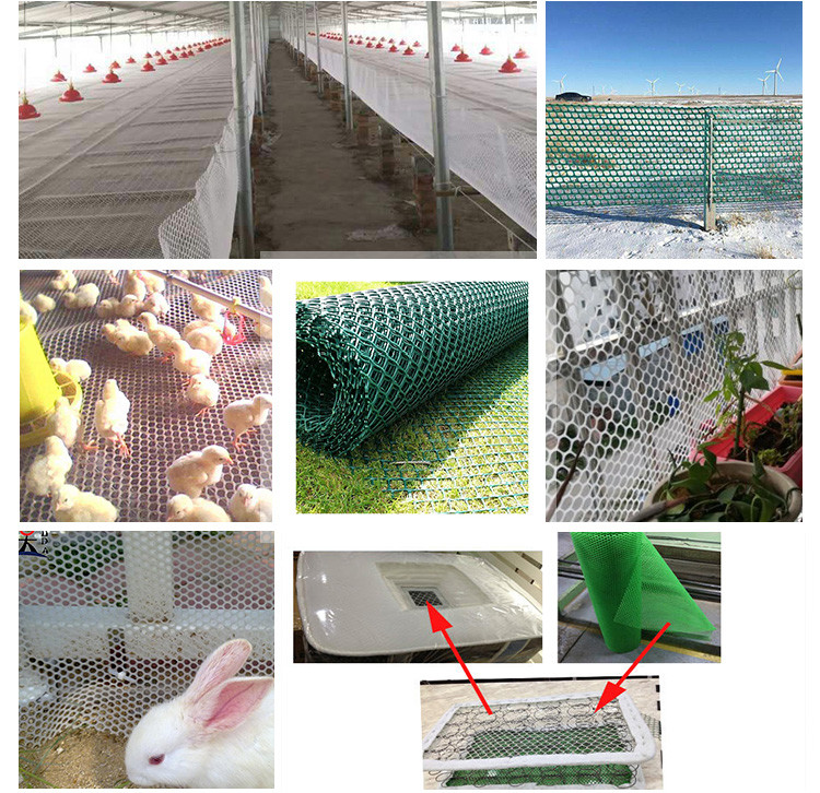 15.7IN X 10FT Roll Black Fence Durable Versatile Plastic Fencing Netting