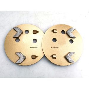 China 4 Inch PCD Removal Tooling Arrow Segment Concrete Polishing Tools wholesale