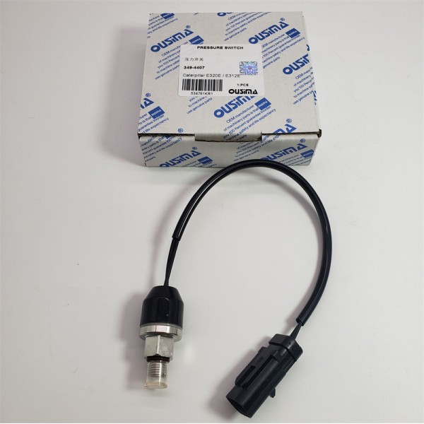 Excavator Pressure Switch 349-4407/3494407 For CAT E320E E312E with Medium Oil Air Compatibility