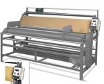 Customize Fabric Rolling Machine Tatting Cloth Roll Machinery Flexible