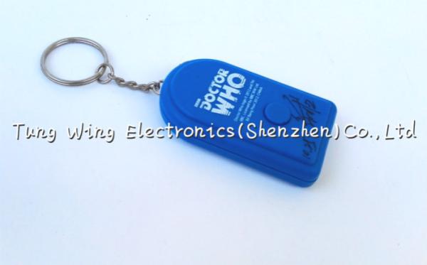Quality Fashion U shaped Music Keychain / key rings , music Sound keyring for sale