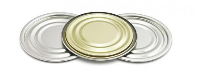 307 Tinplate Easy Open Bottom Lids Corrosion Resitstance Tinplate Lid