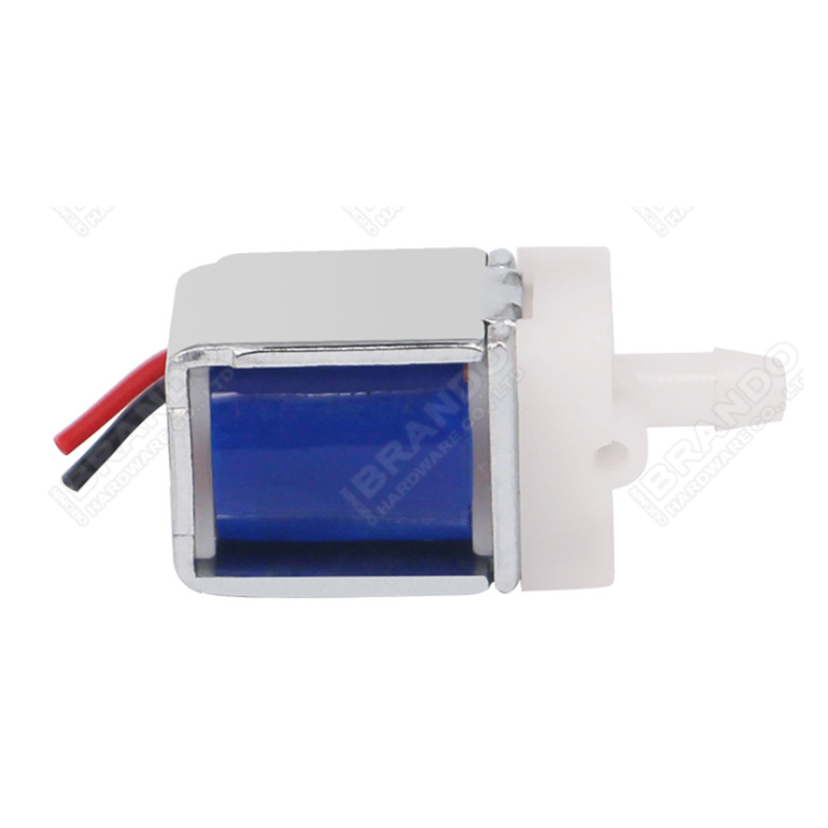 2 Way Normally Closed Plastic Micro Air Solenoid Valve 6V 12V DC