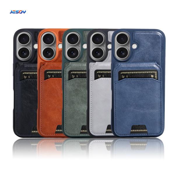 Quality Luxury PU Leather Phone Case Magnetic Wallet Stand For Samsung S25 for sale