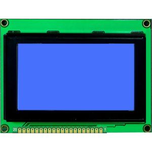 China STN Mode Lcd Graphic Display 128x64 Arduino With Blue Backlight wholesale