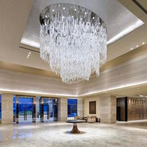 China Hotel Lobby Crystal Chandelier Lamps wholesale