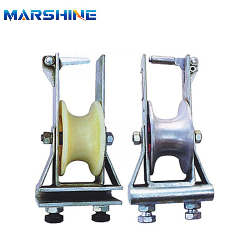 Power Transmission Grounding Wire High Quality Wheel Open Hook Stringing Blocks