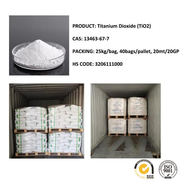 Quality TiO2 Titanium Dioxide For Polyolefin , PVC , Masterbatch for sale