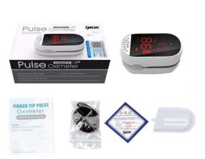 Oxygen Saturation 3.3*2.5cm LCD 60mA Finger Pulse Meter
