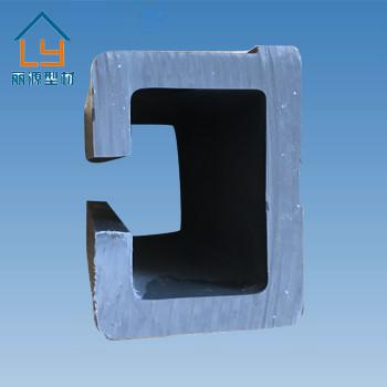 Quality Customized UPVC Building Materials UPVC Construction U Channel Profiles for sale