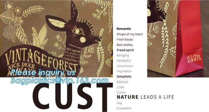 violet printing shopping bags by handmade,Gift shopping luxury carrier Bag Direct Manufacture Paper Bag logo Printing