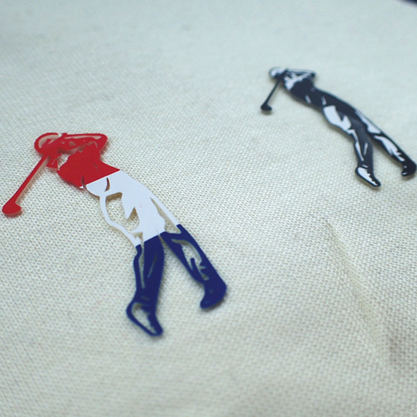 Printed SGS 3D Silicone Heat Transfer Label For Sportswear