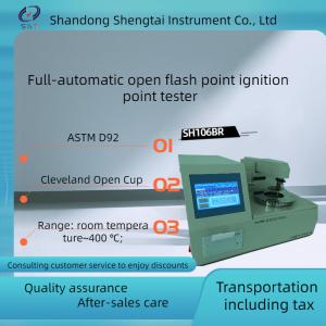 China SH106BR Automatic Open Flash Point and Flash Point Tester ASTM D92 wholesale