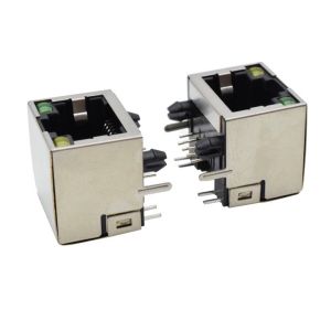 China 100 1000Base Magnetic POE Transformer RJ45 Modular Jack wholesale