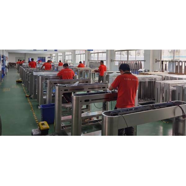 Automatic Sliding Barrier Gate Turnstile Reset Function Single Directional SS304