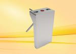 Waterproof Semi automatic Access Control Tripod Turnstile Gate With RFID Reader
