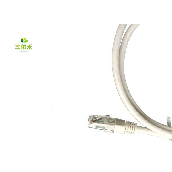 IATF Gold Plated Plug Cat 8 RJ45 Ethernet Cable With Magnet Ring