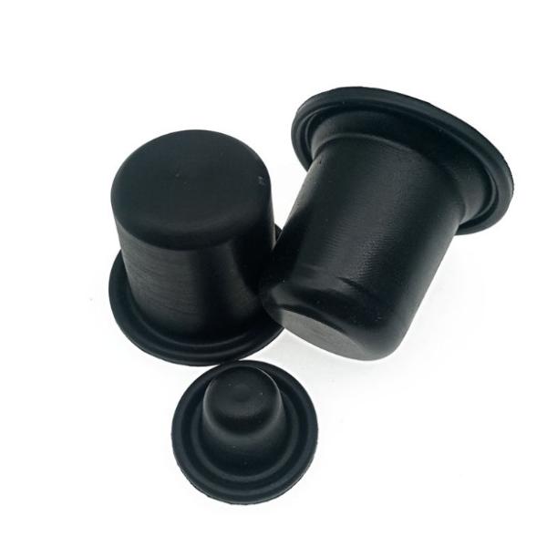 Custom Cloth Iserted Fabric Wrapped Laminated Rubber Rolling Diaphragm Seal