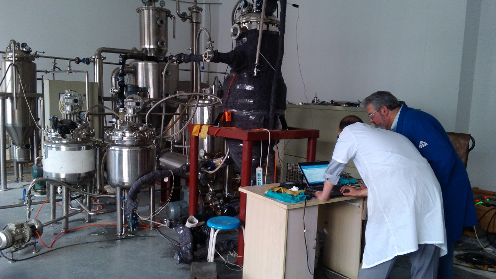 Vacuum Double Effect Evaporator Evaporator For Mango Juice Concentration