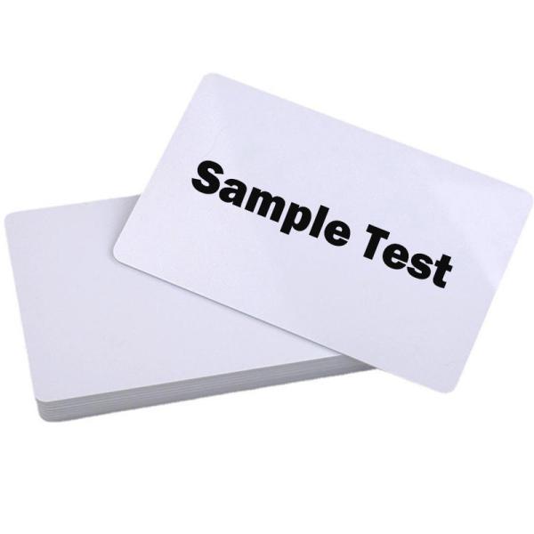Quality Inkjet Printable White Card For Plastic Card Printer for sale