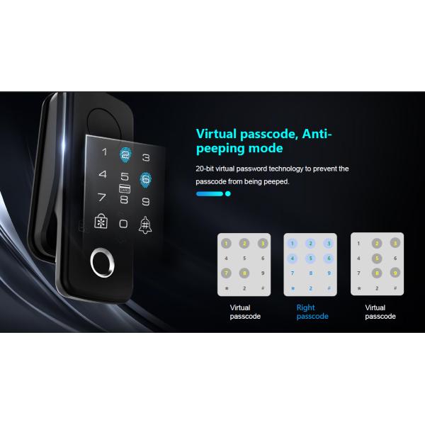 Interchangeable Automatic Bluetooth Smart Door Lock Standard European Universal