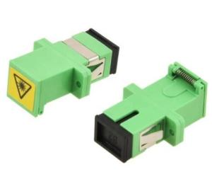China SC Fiber Adapter Sc / Upc Singlemode Auto-Shutter Shutter Welding Sm Sx Ftth Simplex wholesale