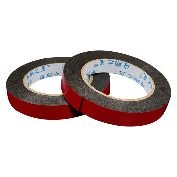 Solvent Based Sticky Double Sided Permanent Adhesive PE Foam Tape