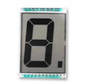 China Customized 1 Digit 7 Segment Display Module Common Cathode TN Gray LCD wholesale